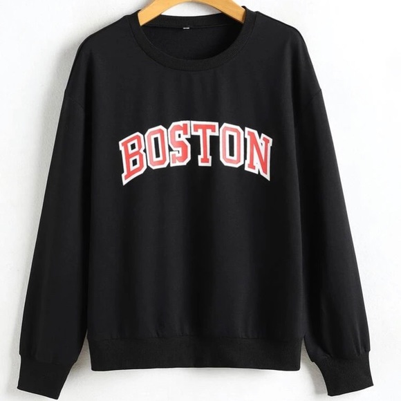 NWT Boston Long Sleeve Tee Shirt sz XL - Picture 1 of 4